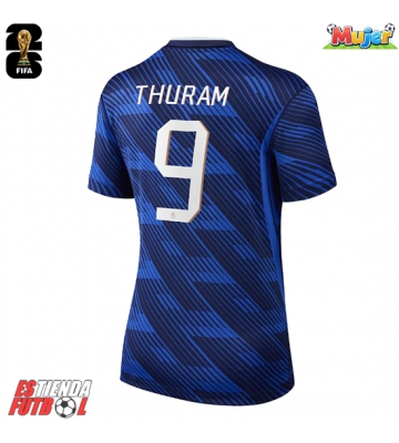 Francia Marcus Thuram #9 Primera Equipación Mujer Mundial 2026 Manga Corta